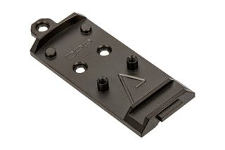 Agency Arms AOS Glock Slide Optic Cover Plate for Leupold DeltaPoint PRO. Standard cut.